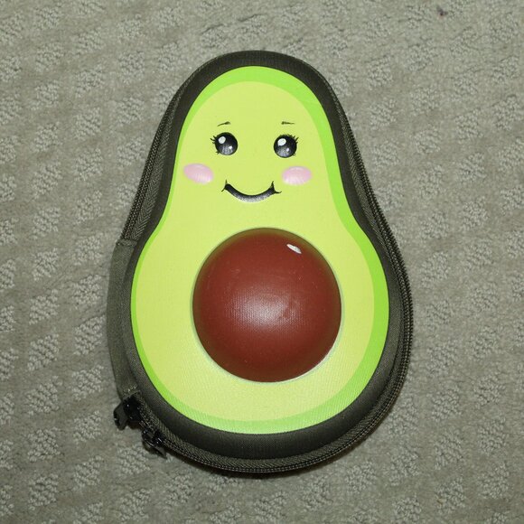 NEW Avocado Semi-Hard Case Electronics Holder or Pencil Case 6" x 9" - Picture 1 of 6